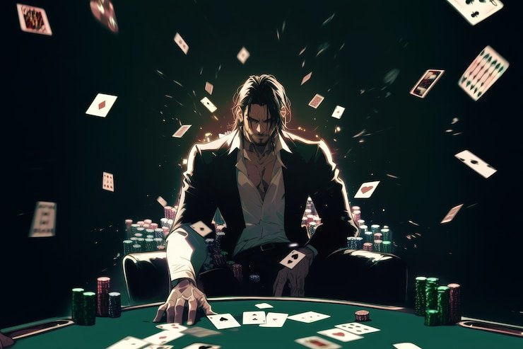 Andar Bahar live dealer table with card layout and betting positions